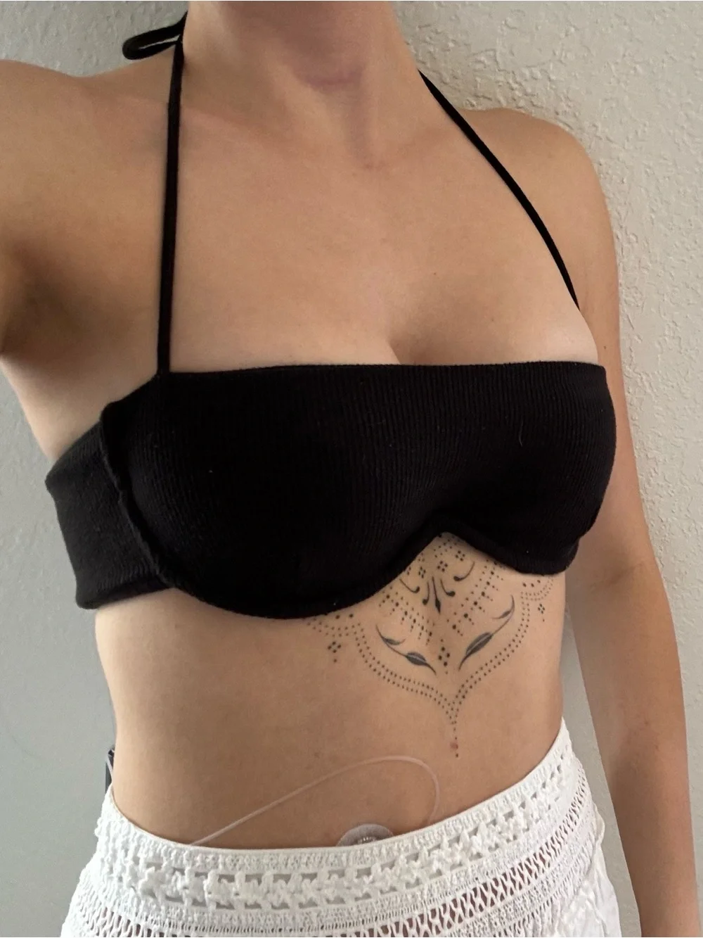 Princess Polly ribbed knit underwire shape bralette